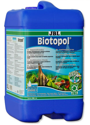 JBL Biotopol Wasseraufbereiter 5 L Biotopgerechtes Aquarienwasser Schutz Von Schleimhäuten Kiemen Aloe Vera