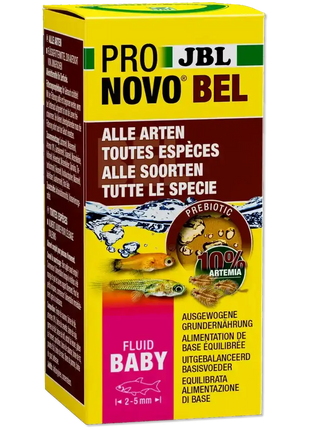 JBL PRONOVO BEL FLUID 50 ml Aufzuchtfutter für Jungfische
