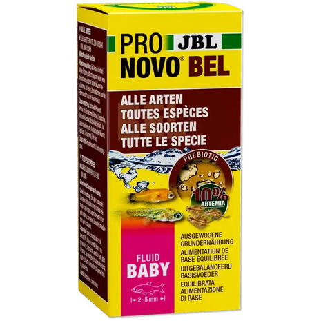 JBL PRONOVO BEL FLUID 50 ml Aufzuchtfutter für Jungfische