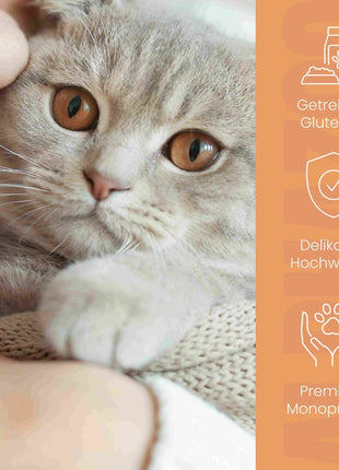 Kaninchen + Huhn Nassfutter für Katze