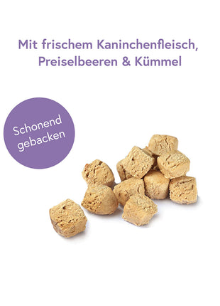 Snacks Kaninchen & Preiselbeeren