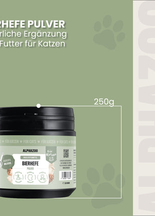 Bierhefe Pulver für Katzen