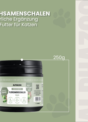 Flohsamenschalen für Katzen