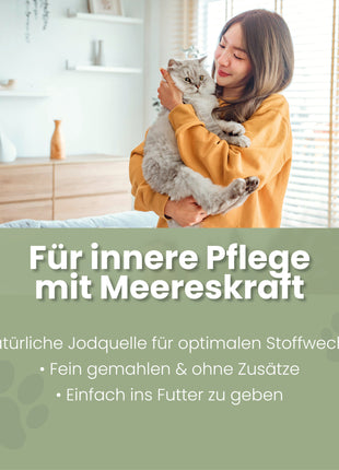 Seealgenmehl für Katzen