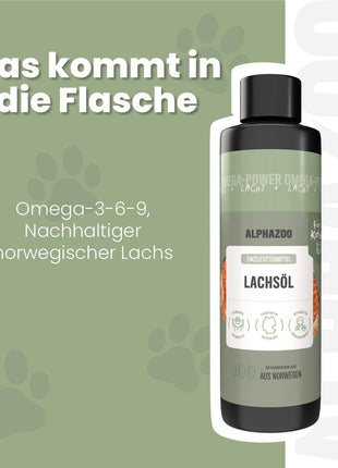 Lachsöl für Katzen