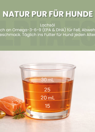 Lachsöl für Hunde