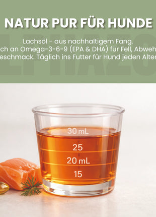 Lachsöl für Hunde