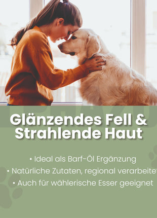 Lachsöl für Hunde