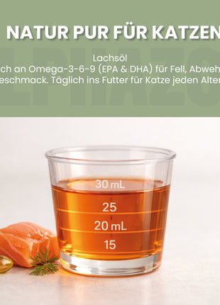 Lachsöl für Katzen