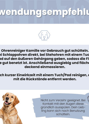 Lauscher-Auf Ohrenreiniger für Hunde