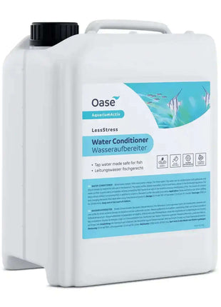 Oase LessStress Wasseraufbereiter 5 L AquariumActiv Neutralisiert Chlor Mit Vitamin B Komplex Für Süßwasser Aquarien