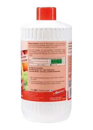 Mairol Obstdünger Früchtekur Liquid 1000ml