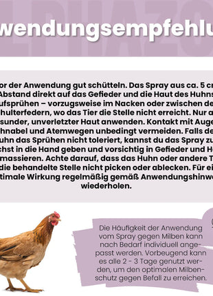 MilbHunter Milbenspray für Hühner