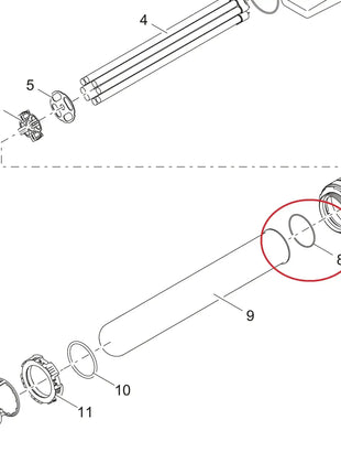 OASE O-Ring FKM 130 x 3 SH50 A – Ersatzteil