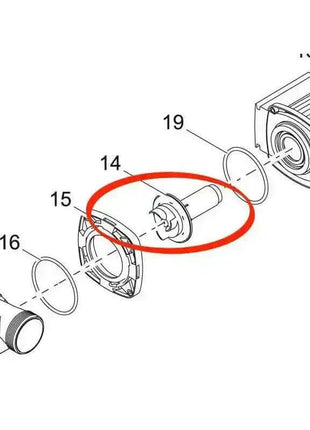 Oase Ersatzrotor AquaMax Eco 8000 Passend Für Bachlaufpumpe Teichraum Ersatzteil
