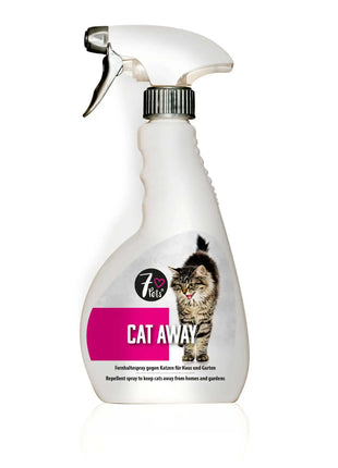 CAT AWAY – Katzenabwehrspray gegen Markieren & Streunerkatzen – 7Pets