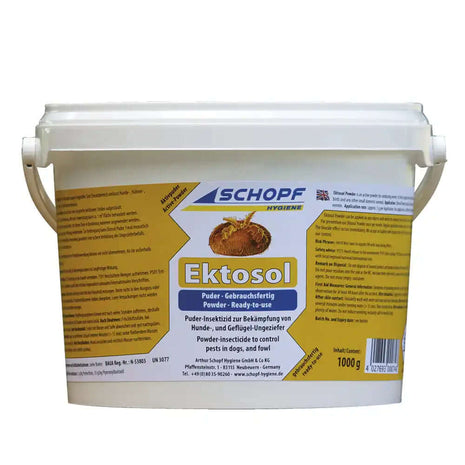 Schopf Ektosol® Puder  gegen Geflügel- und Hundeungeziefer 1000 g