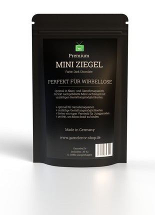 Premium Mini Ziegel "Chocolate"
