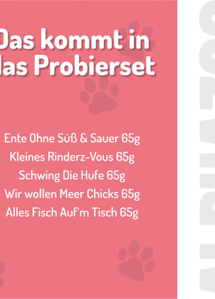 Probierset Leckerli Hund