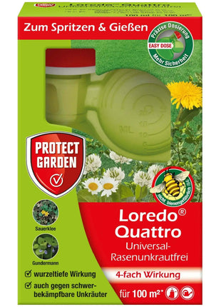 Loredo Quattro Universal-Rasenunkrautfrei 100 ml für 100 m²