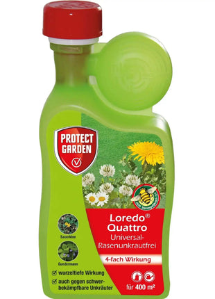 Loredo Quattro Universal-Rasenunkrautfrei für400 m² 400 ml