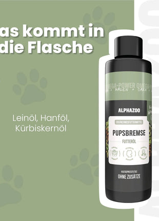 Pupsbremse Futteröl für Hunde