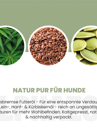 Pupsbremse Futteröl für Hunde