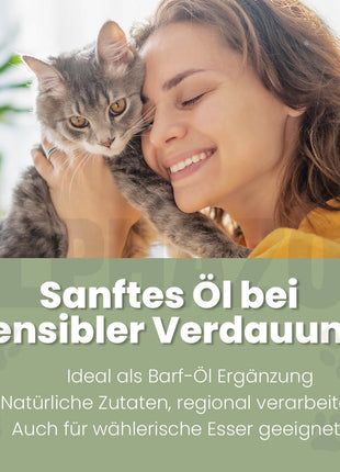 Pupsbremse Futteröl für Katzen