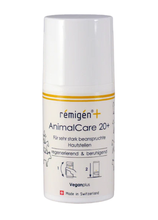 rémigén+ AnimalCare 20+ – Intensive Hautpflege-Suspension für Tiere | 30 ml