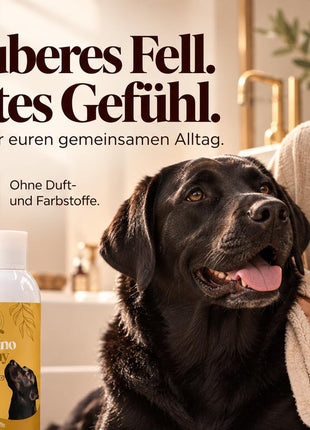 Riolino Shiny Fur – Gentle dog shampoo for a shiny coat