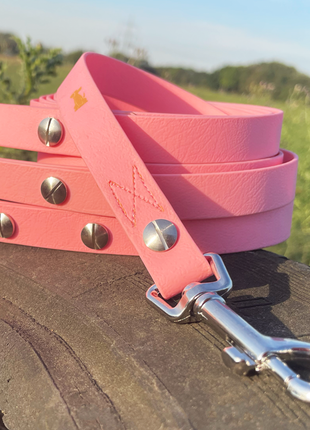 Hundeleine UM'S ECK (1,50 m) aus BioThane®/POP - Band