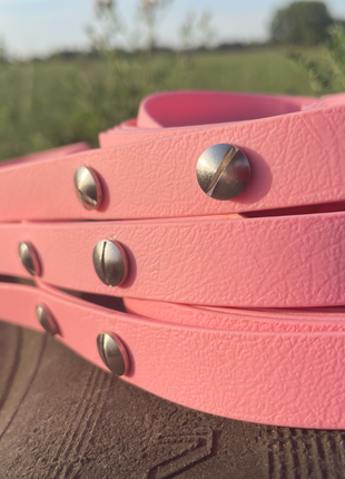 Hundeleine UM'S ECK (1,50 m) aus BioThane®/POP - Band