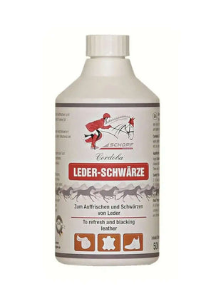 Schopf Riders Cordoba Lederfärbemittel Schwärze 250ml Tiefschwarze Färbung Für Alle Lederarten Dauerhaft Auftragen Mit Schwamm