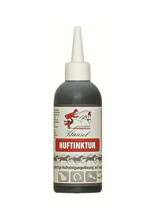 Schopf Riders Klausol Huftinktur 125 ml Gebrauchsfertige Hufreinigung auf Saurer Basis für Pferdehufe