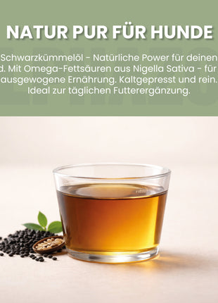 Schwarzkümmelöl für Hunde