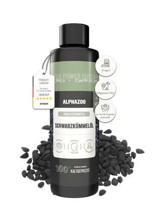 Schwarzkümmelöl für Hunde