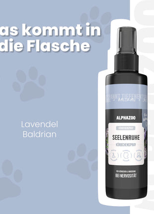 Seelenruhe Körbchenspray für Hunde