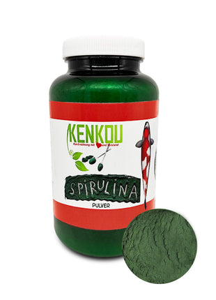 KENKOU Spirulina Pulver – Die natürliche Futterveredelung für gesunde, farbenfrohe Koi