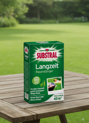 SUBSTRAL® SUBSTRAL® Langzeit Rasendünger für bis zu 40 m² wirkt 100 Tage