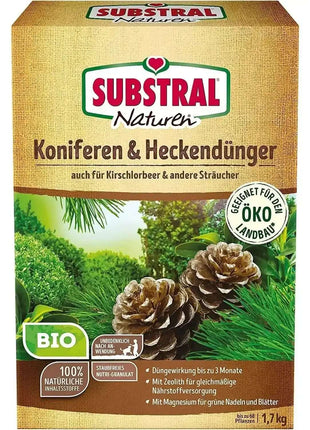 Substral Naturen Bio Koniferen- und Heckendünger 1,7 kg