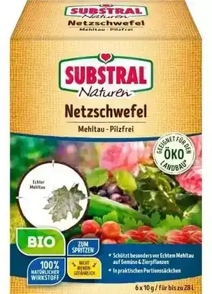 SUBSTRAL® Naturen® Bio Netzschwefel Mehltau-Pilzfrei 60 g
