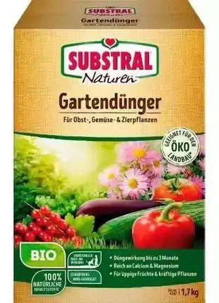SUBSTRAL® Naturen® Gartendünger Bio Obst und Gemüse Zierpflanzen 1,7 Kg