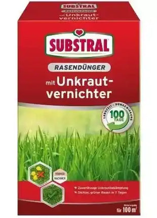 SUBSTRAL® Rasendünger mit Unkrautvernichter 100m²