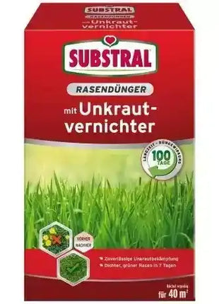 SUBSTRAL® Rasendünger mit Unkrautvernichter 40m²