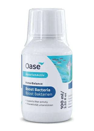 Oase WaterBalance Boost Bakterien 100 ml Für Süßwasser Aquarium Aktiv Bakterienzusatz Unterstützt Filteraktivität