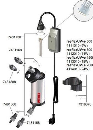EHEIM reeflexUV+e 500