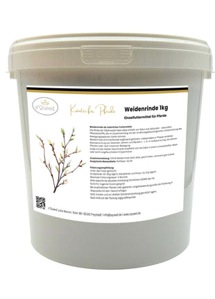 Weidenrinde Pferd geschnitten 1kg