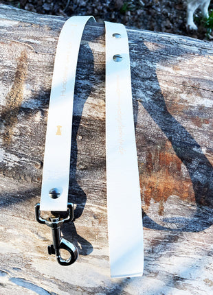 Hundeleine UM'S ECK (1,50 m) aus BioThane®/POP - Band