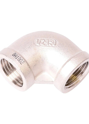 Oase Winkel 90 Grad G1/2 Innengewinde V4A Edelstahl AISI 316L TeichrohrfittingDE