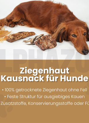 Ziegenhaut ohne Fell